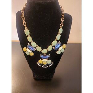 J. CREW y2k statement necklace  faux gems